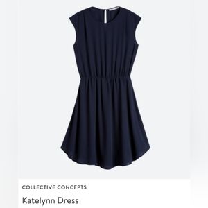 Collective Concepts navy blue dress XSP Stitch Fix